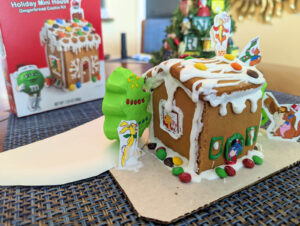 Winnie the Pooh Gingerbread House - Left Side View